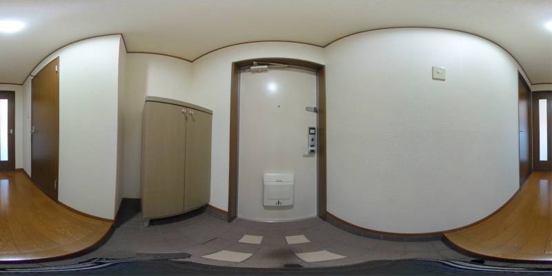 パノラマ画像玄関