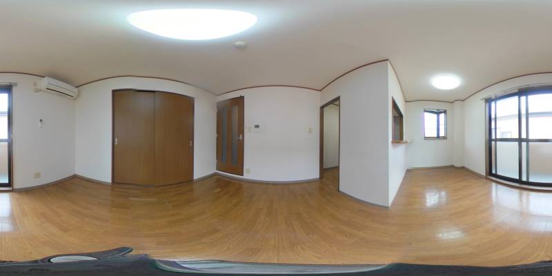 パノラマ画像洋室