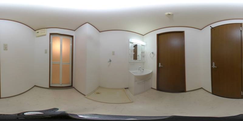 パノラマ画像洗面所