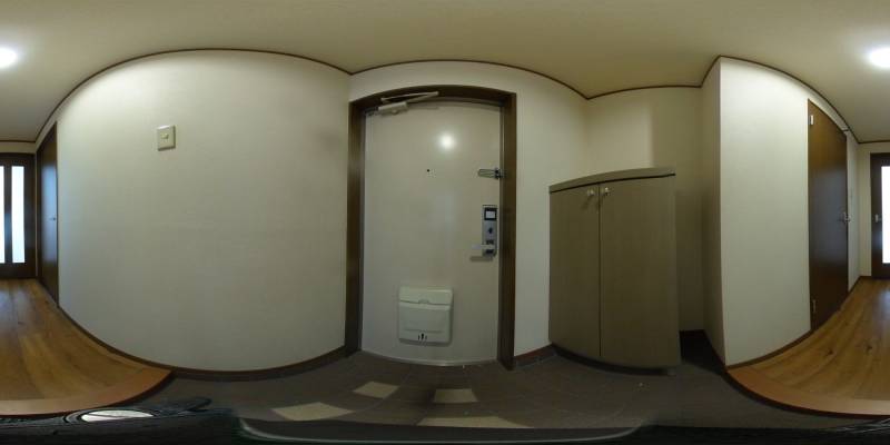 パノラマ画像玄関