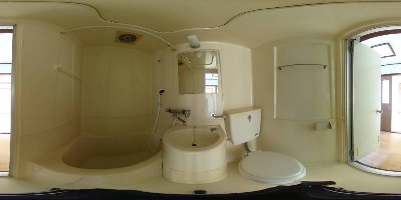 パノラマ画像洗面所