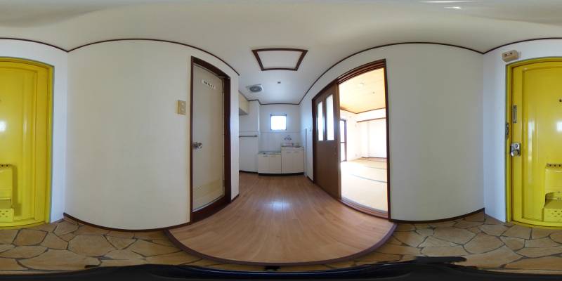 パノラマ画像玄関