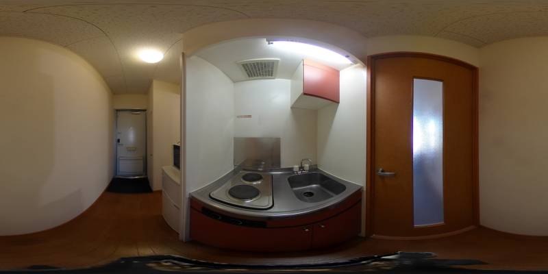 パノラマ画像キッチン