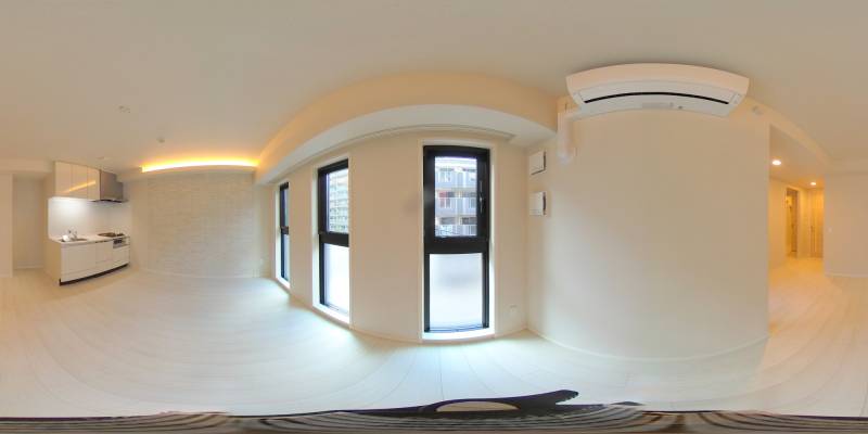 パノラマ画像リビング