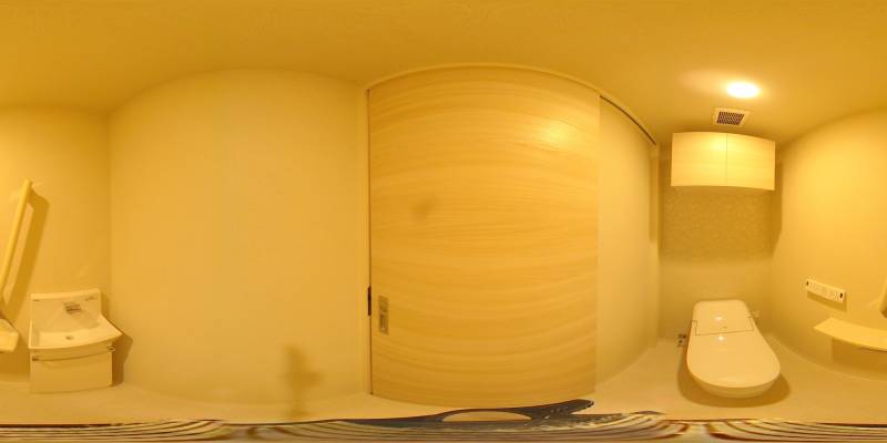 パノラマ画像トイレ