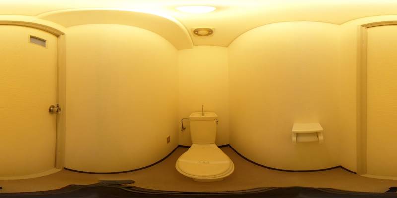 パノラマ画像トイレ