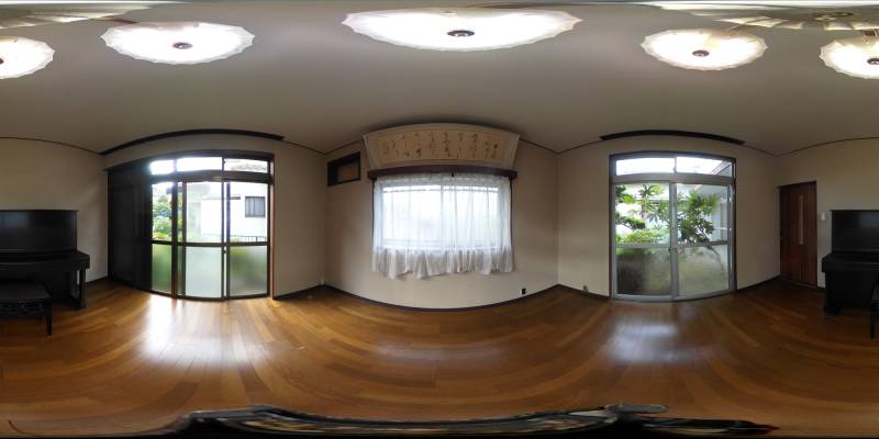 パノラマ画像洋室