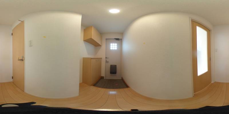 パノラマ画像玄関