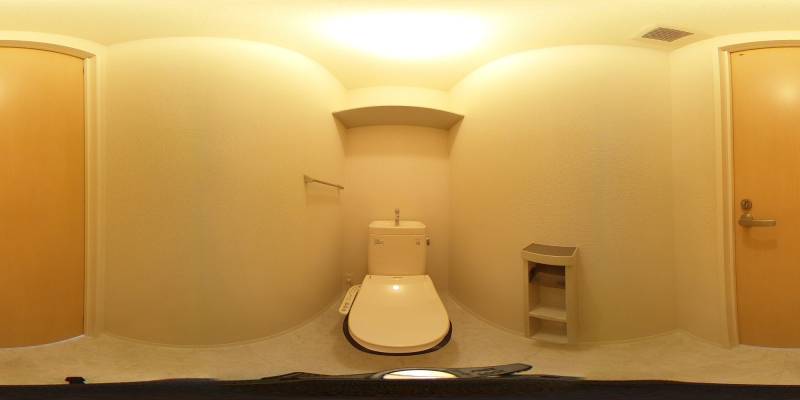 パノラマ画像トイレ