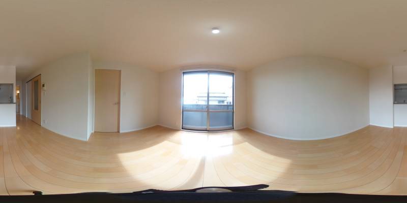 パノラマ画像リビング