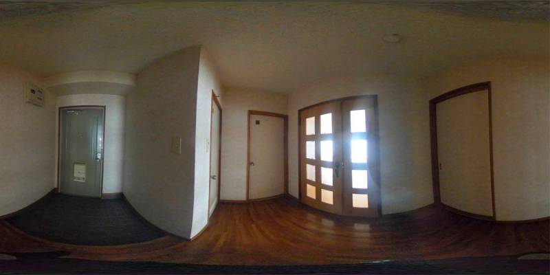 パノラマ画像玄関