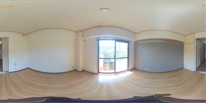 パノラマ画像洋室