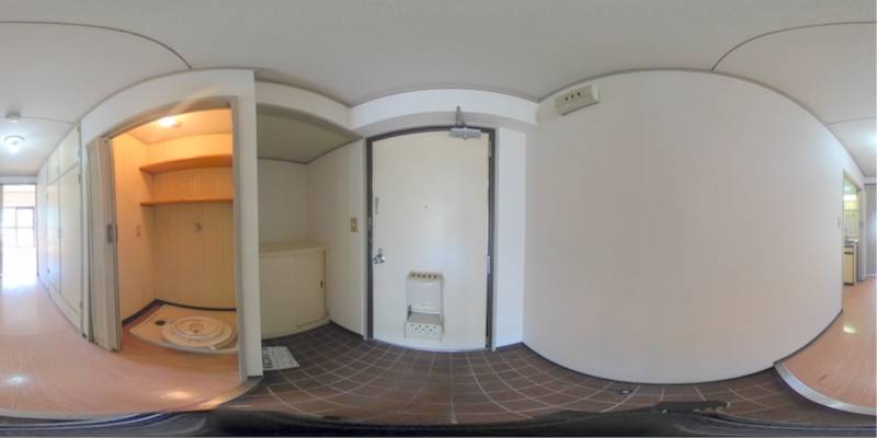 パノラマ画像玄関