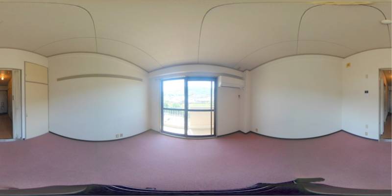 パノラマ画像洋室