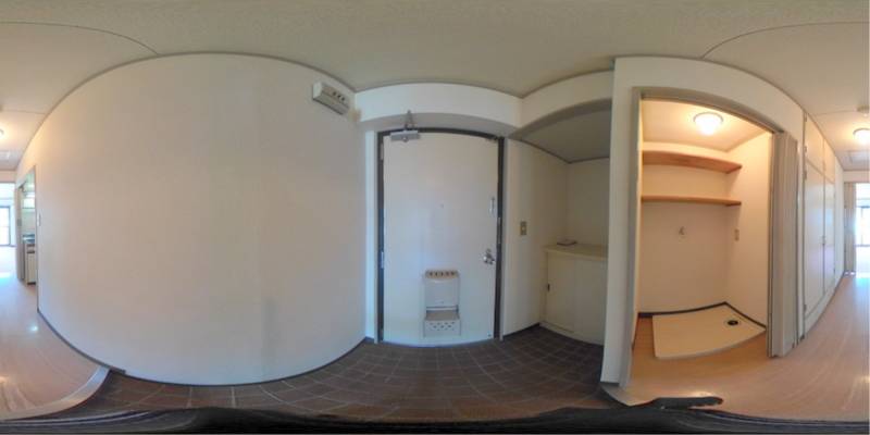 パノラマ画像玄関