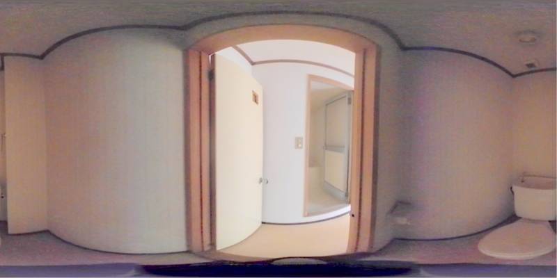 パノラマ画像トイレ