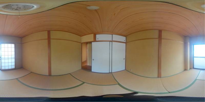 パノラマ画像和室