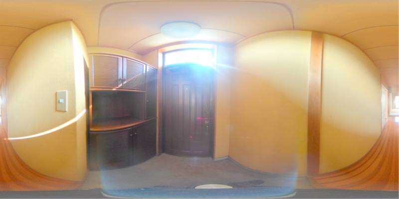 パノラマ画像玄関