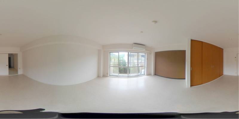 パノラマ画像洋室