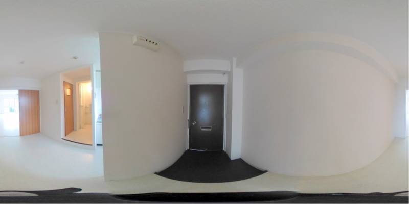 パノラマ画像玄関