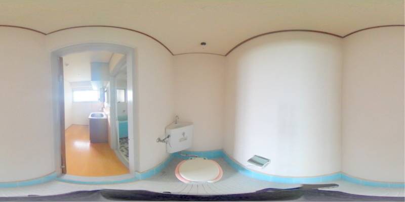 パノラマ画像トイレ