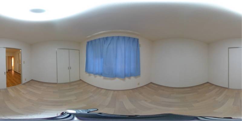 パノラマ画像洋室