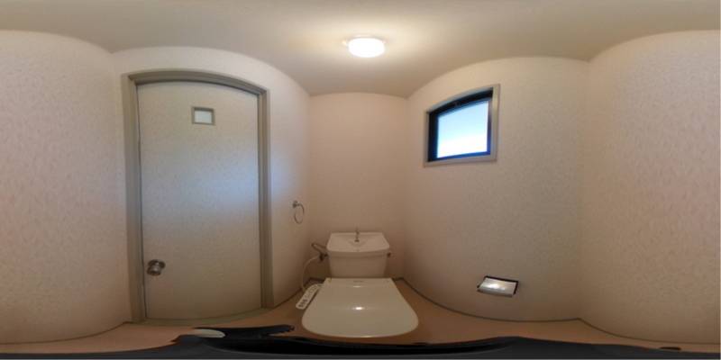 パノラマ画像トイレ