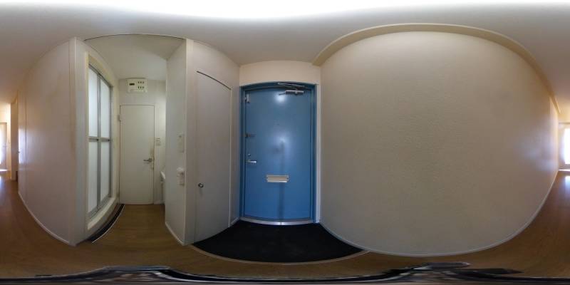 パノラマ画像玄関