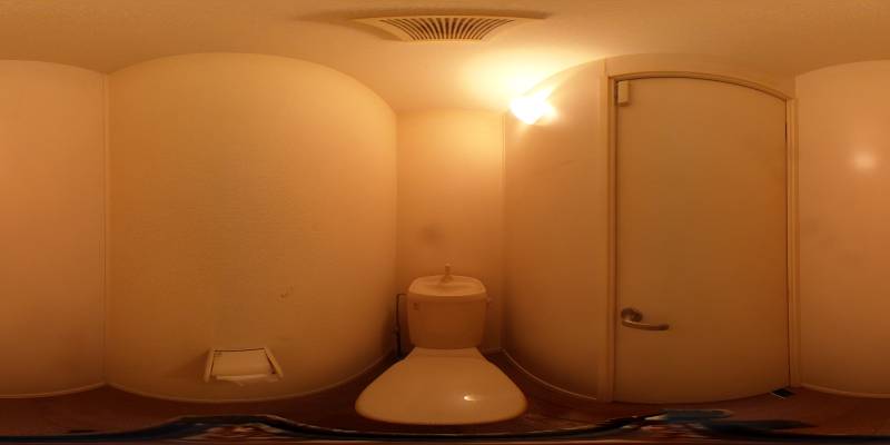 パノラマ画像トイレ