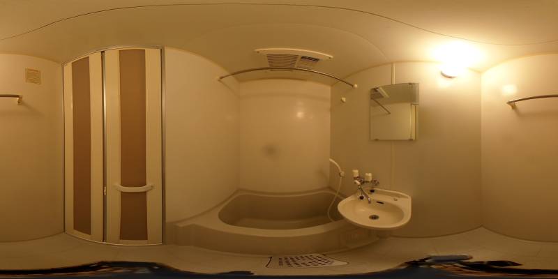 パノラマ画像バスルーム