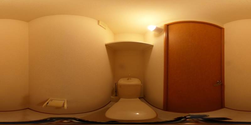 パノラマ画像トイレ