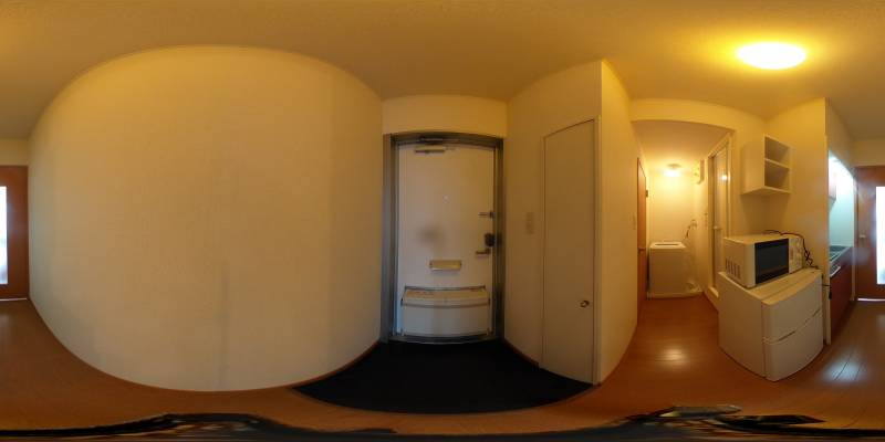 パノラマ画像玄関