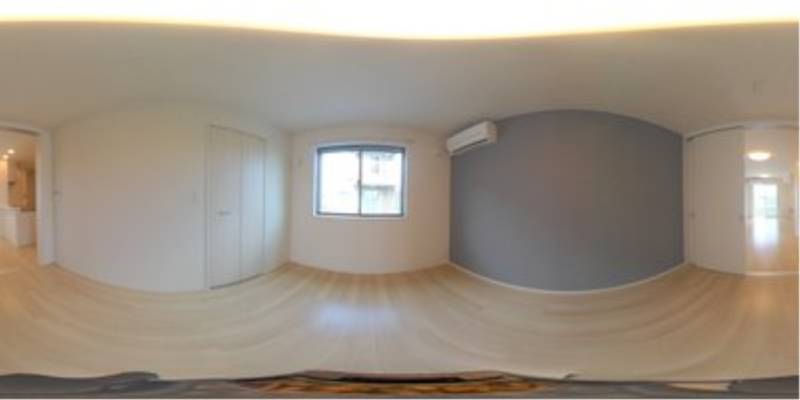 パノラマ画像洋室