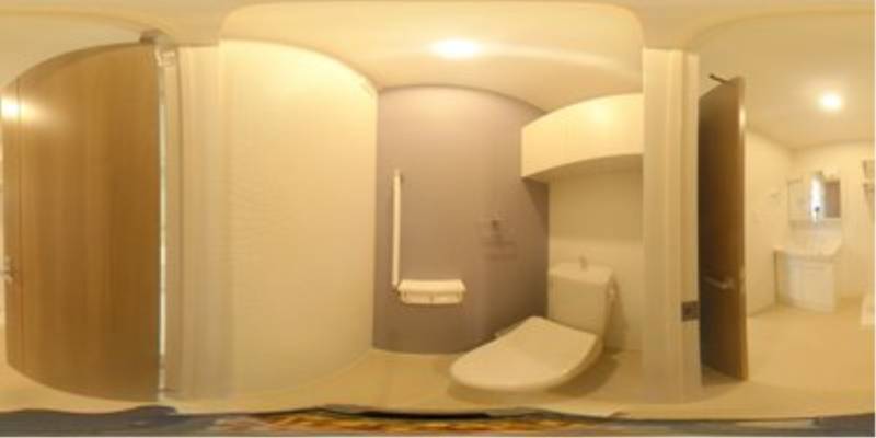 パノラマ画像トイレ