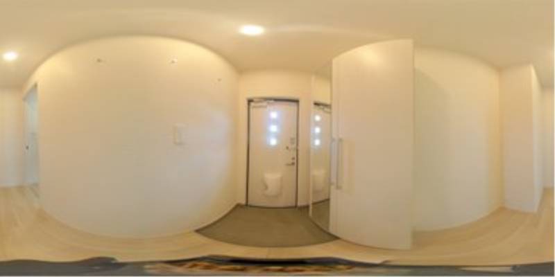 パノラマ画像玄関