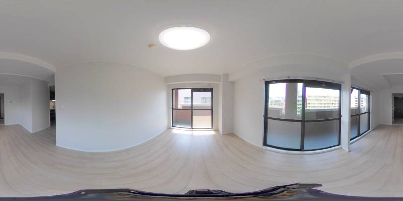 パノラマ画像リビング