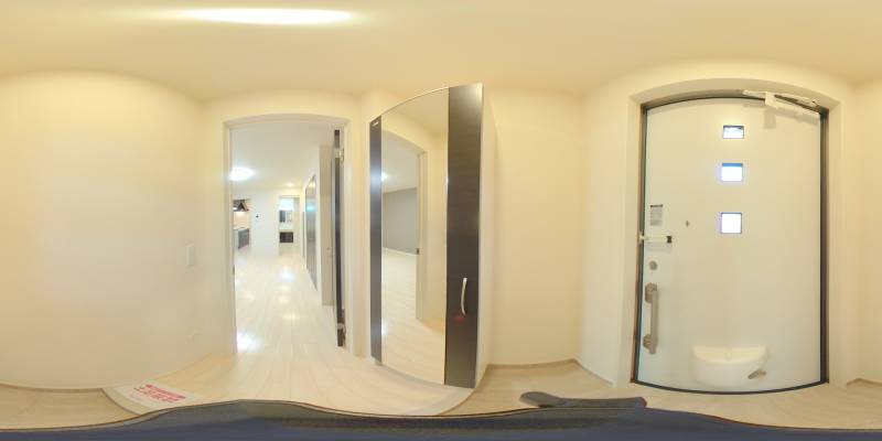 パノラマ画像玄関