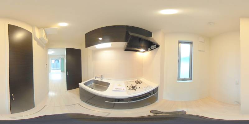 パノラマ画像キッチン