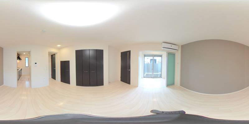 パノラマ画像リビング