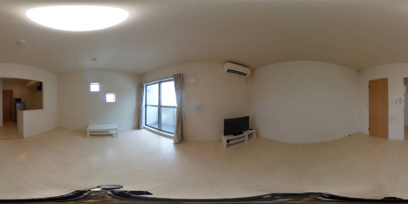 パノラマ画像洋室