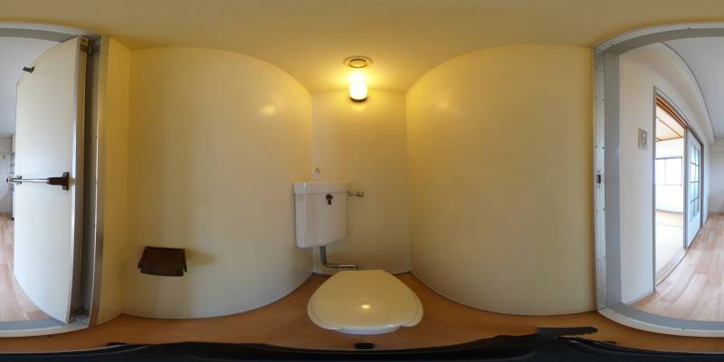 パノラマ画像トイレ