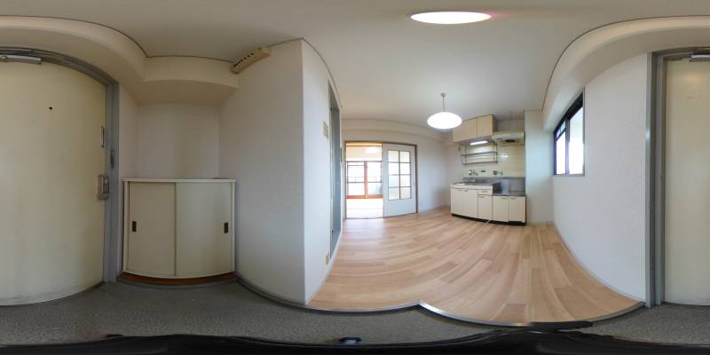 パノラマ画像玄関