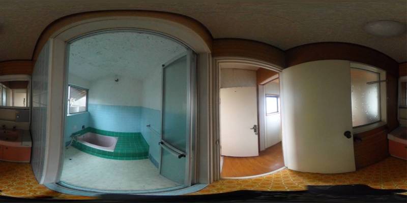 パノラマ画像洗面所