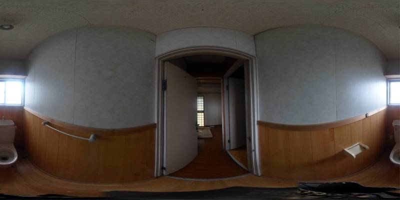 パノラマ画像トイレ