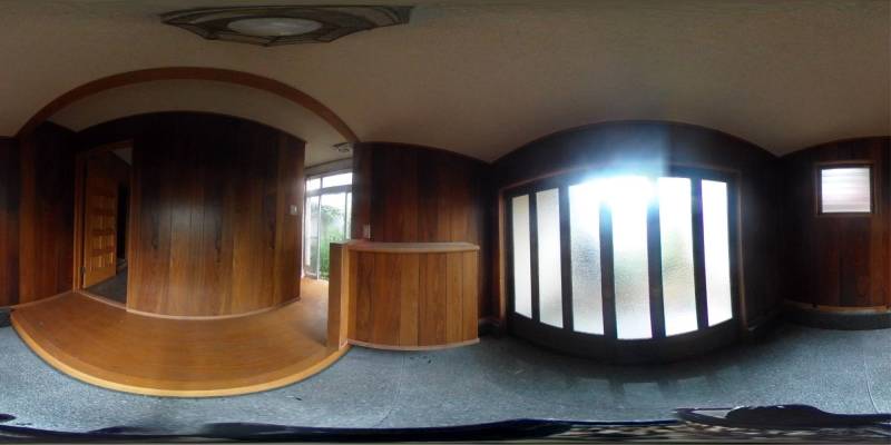 パノラマ画像玄関