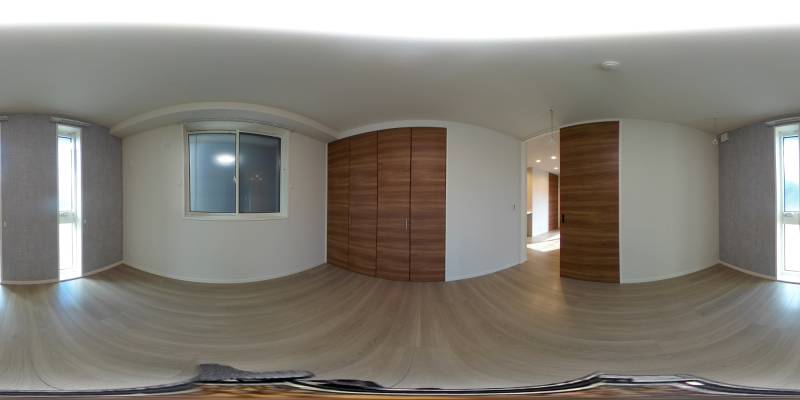 パノラマ画像洋室