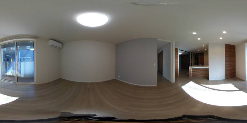 パノラマ画像リビング