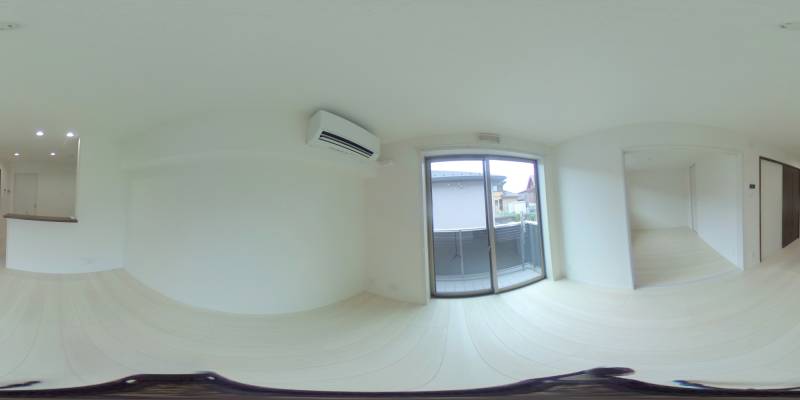 パノラマ画像リビング