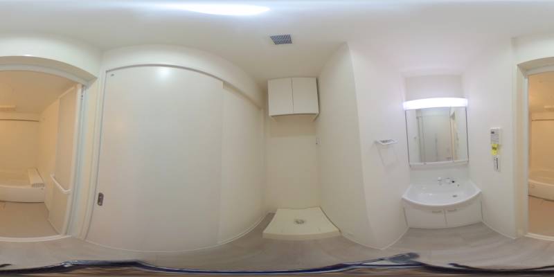 パノラマ画像洗面所