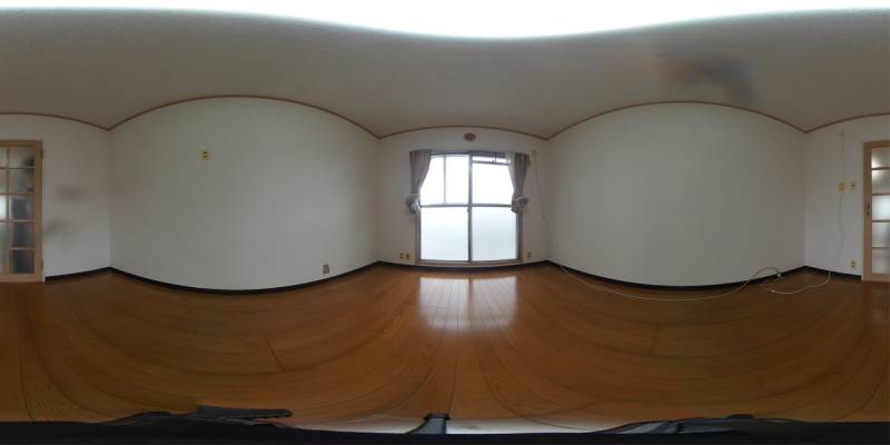 パノラマ画像リビング